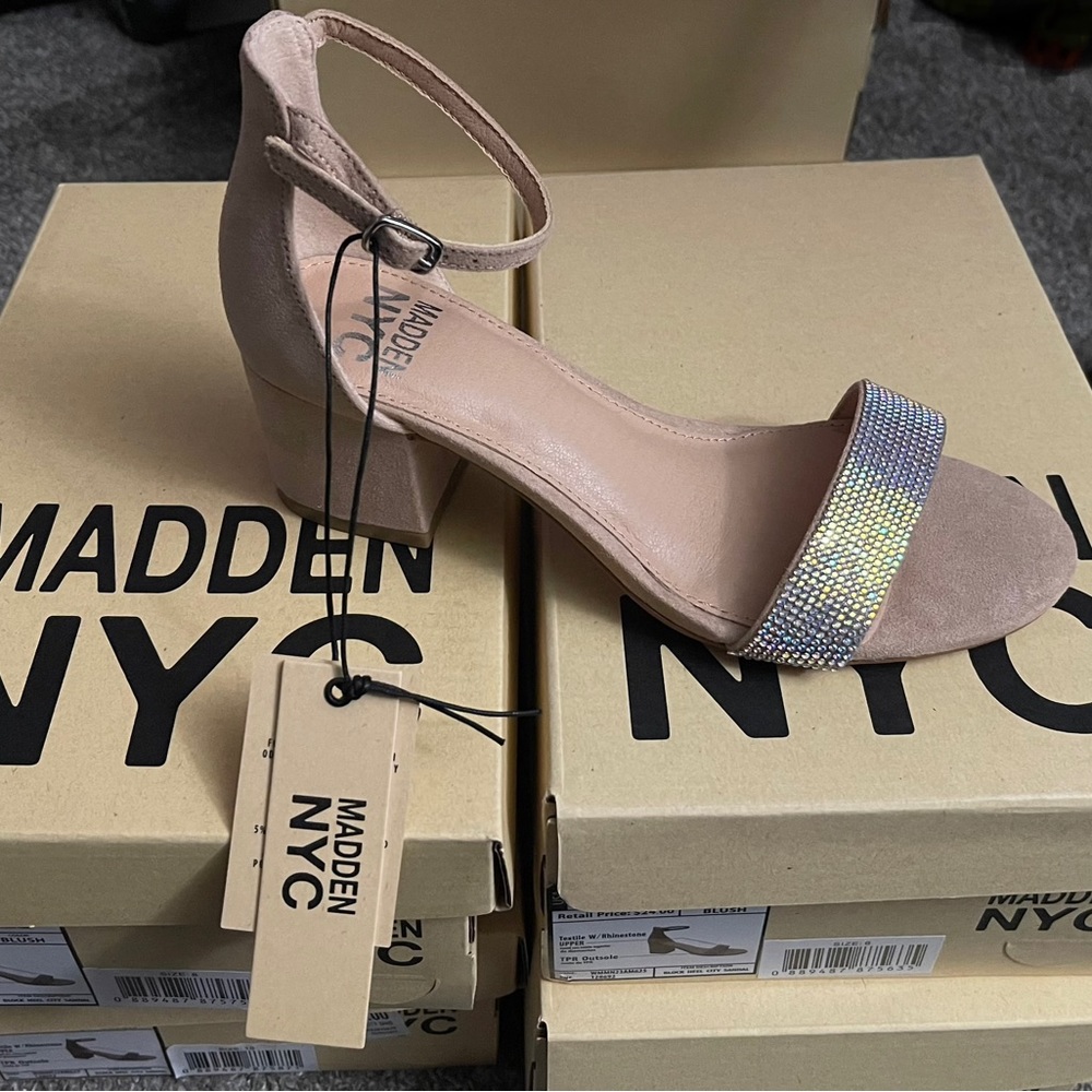 Madden NYC block heel city sandal